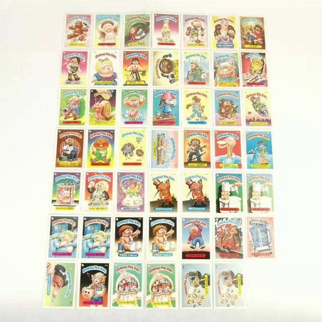 Vintage Garbage Pail Kids Mini Series 4 OS4 UK Complete Full Set 91 Stickers