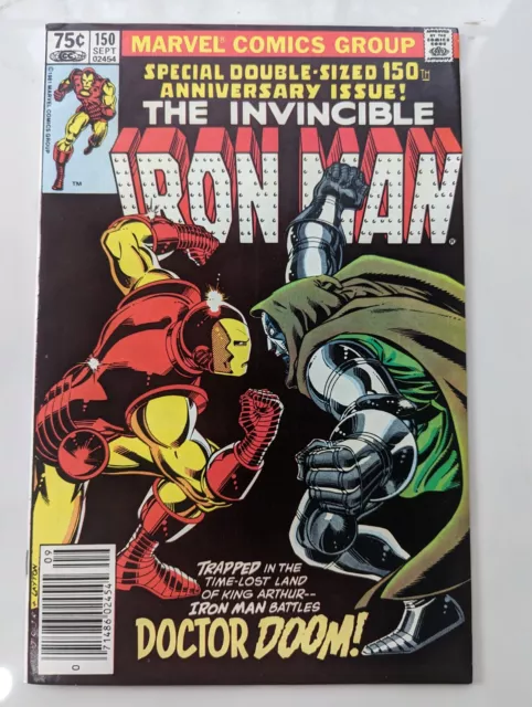 Invincible Iron Man #150 (1981) Battle vs Dr. Doom Romita Jr Marvel Comics Fine