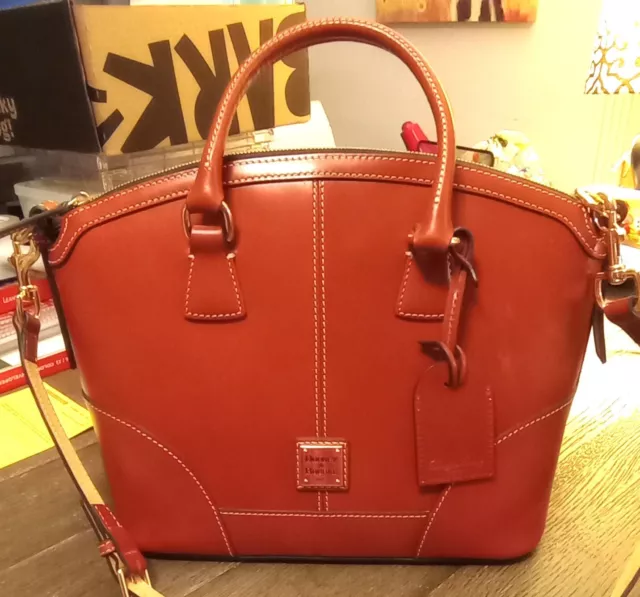 Selleria florentine leather online domed satchel