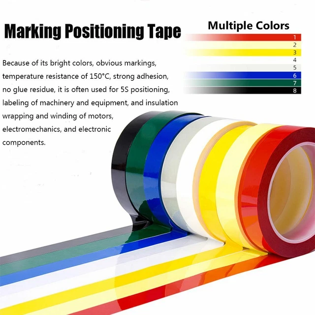 DESKTOP POSITIONING TAPE Drawing Grid Marking Tape Whiteboard Warning