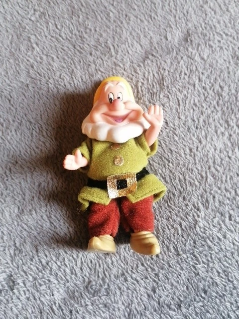 Figurine Educo Plast Made In Spain Blanche-Neige Et Les Sept Nains, Occasion