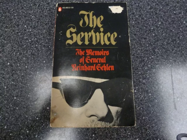 The Service, Memoirs of General Reinhard Gehlen, 1972 ppbk