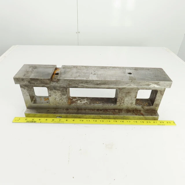 Steel Parallel/Riser Machinist Block 20" L x 3-7/8" W x 7" H x 1" Thick