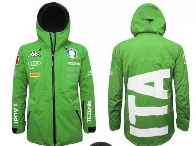 FISI KAPPA 6CENTO Ita 640A Pirelli Squadra Team Giacca Tezenis Sci Ski  Italia EUR 568,82 - PicClick IT