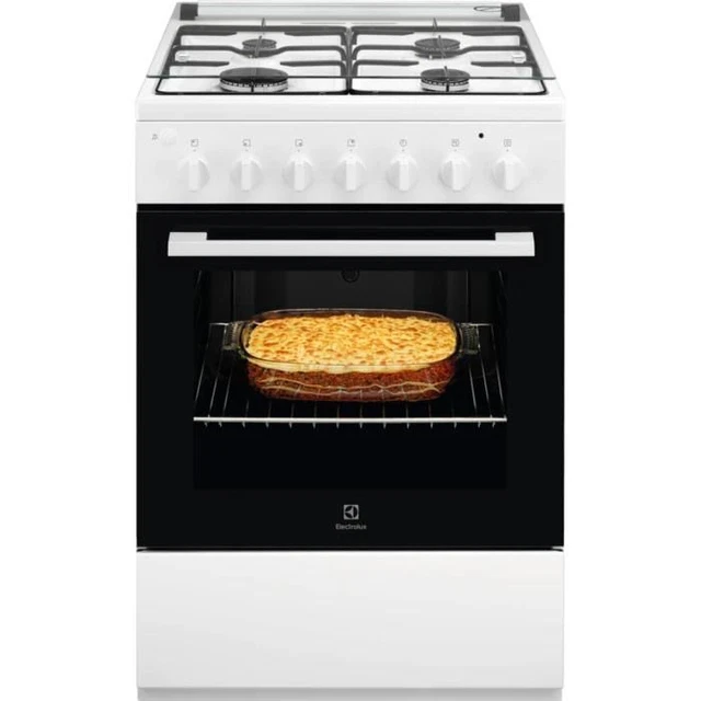 Electrolux LKK600000W Cuisinière Gaz Blanc A
