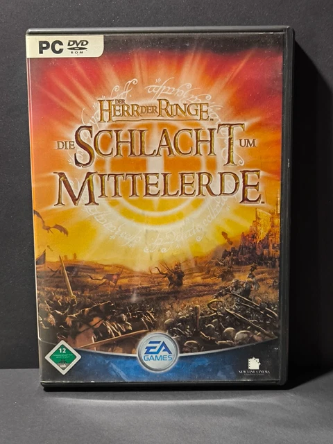 DER HERR DER Ringe - Schlacht Um Mittelerde - Pc - Erstauflage 2004