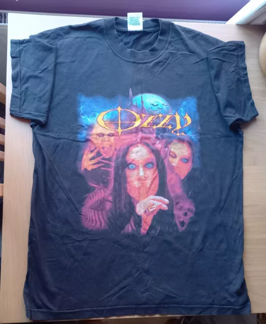 Ozzy Osbourne Ozzfest 2002 T Shirt Size L vintage used