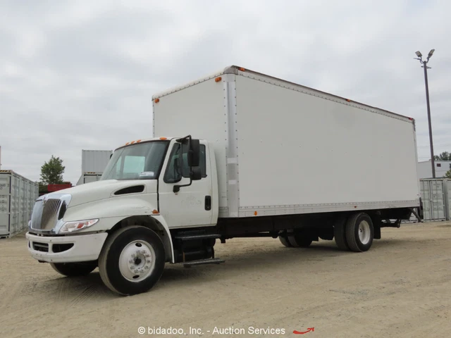 2007 International 4300 26' Cargo Delivery Box Tuck 7.6L Auto bidadoo -Repair