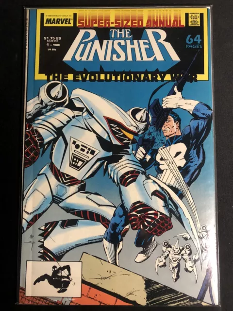 THE PUNISHER #1 - The Evolutionary War - Super Sized Annual 1988 Marvel Comics
