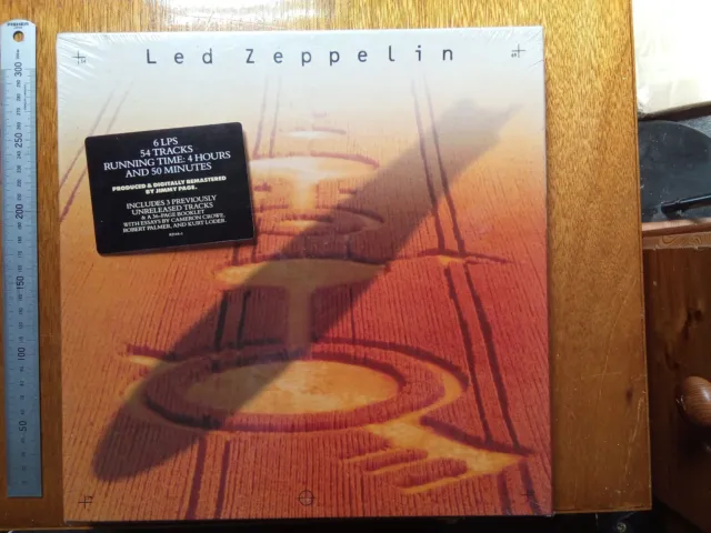 Led Zeppelin Remasters Unopened, Sealed  6LP Box Set Rare 1990 Vinyl See Pics