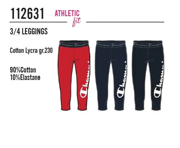 Pantaloni on sale pinocchietto champion