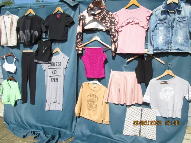 Girl's Age 11 - 12 Years Tops Bundle