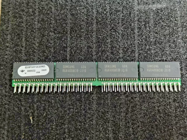 ZIP SRAM Modul 16MB 20ns 72Pin - EDI8F32512C20MZI - DC 2006 Vintage für Sammler!