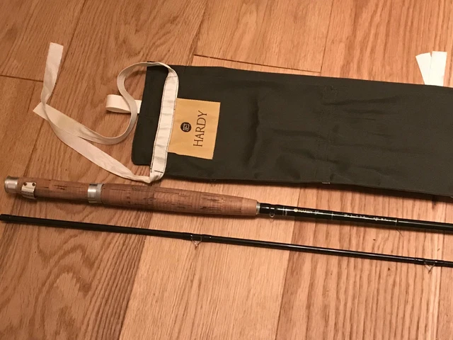 HARDY GLASS FLY Rod The Trout Fisher 8' #5 Good Condition