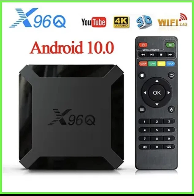 MEILLEUR BOX ANDROID X96Q Android 10 TV 4K Smart Box Dernière Génération EUR 28,99 PicClick FR