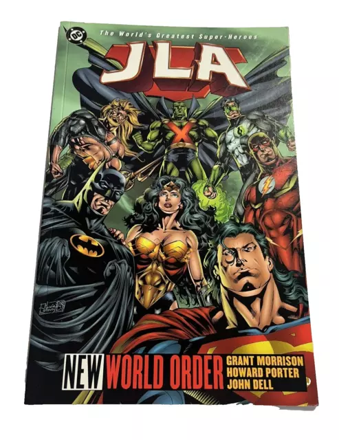 DC Comics Justice League of America:  JLA New World Order 1997 Trade Paperback