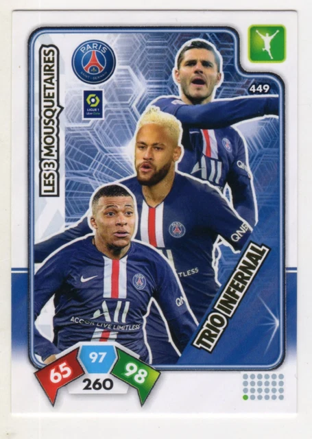 Panini Ballon D'Or 2 - Kylian Mbappé PSG - Ligue 1 2023-24 - Carte Originale Neuve