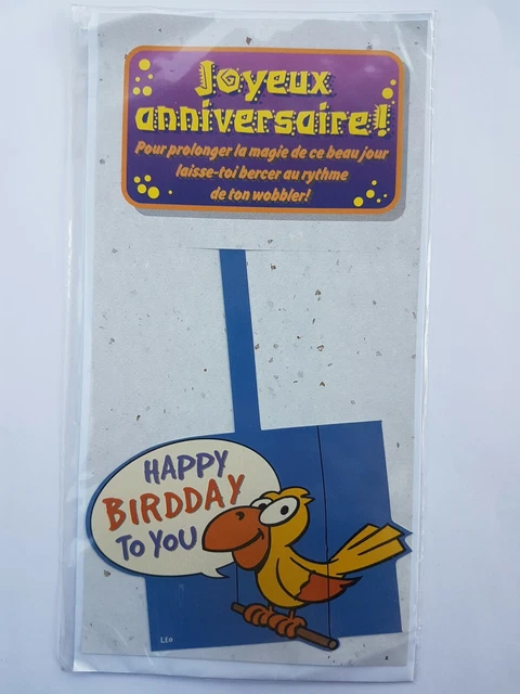 Carte Anniversaire 35 Ans + Enveloppe - Modèle N°189 - Neuf - Fabriqué En France