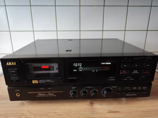 Tapedeck Kassettendeck Akai GX-75 MK2