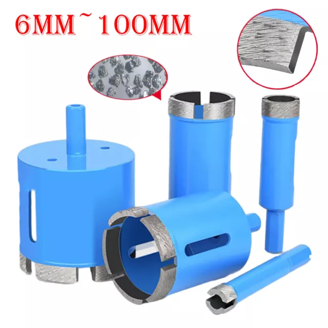 6-100mm Diamond Core Hole Saw Hole Cutter Tile Porcelain Glass Drill Bit Cutter