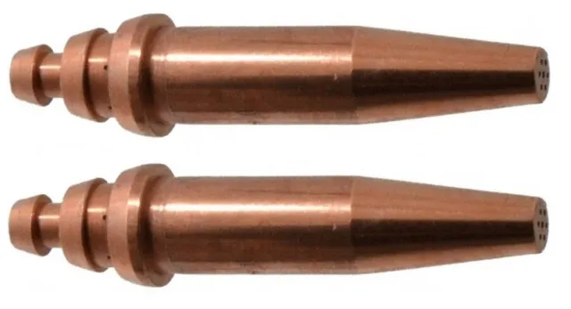 Acetylene Cutting Tips 164-5 Compatible with Airco Tips 164-5 Cut 4" QTY 2 3