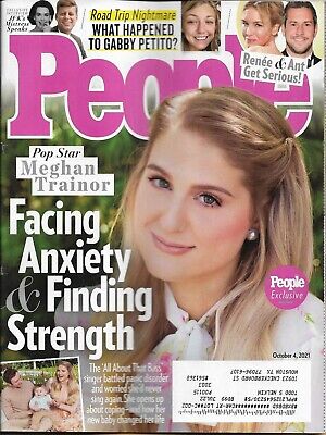People -Oct 2021-Megan Trainor-Anxiety& Fighting Stength-Complete Magazine
