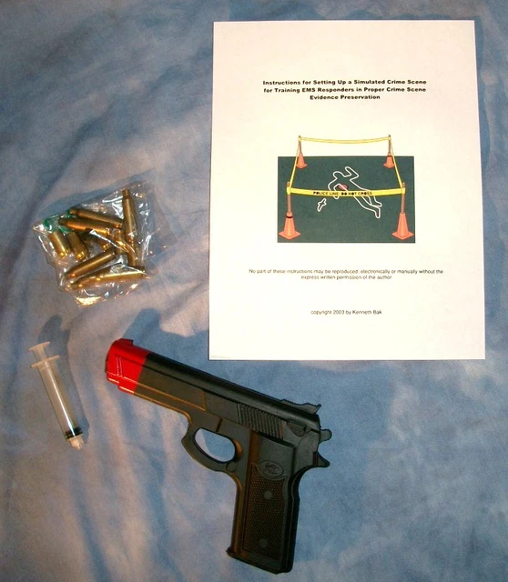EMS Crime Scene Evidence Preservation Training Kit  EMT