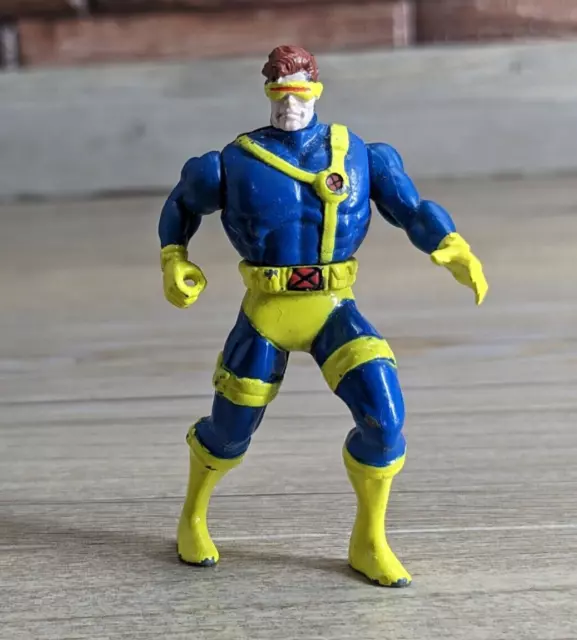Cyclops Marvel X-Men Heavy Metal Heroes 2.5" Figure Die Cast Toy Biz 1994