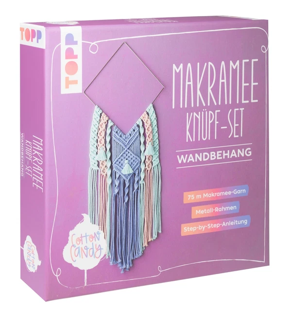 Makramee Knüpf-Set: Wandbehang Josephine Kirsch Stück Deutsch 2022 Frech