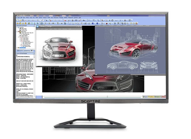 E248W-1920R 24 "Ultra thin LED display HDMI metal refurbished