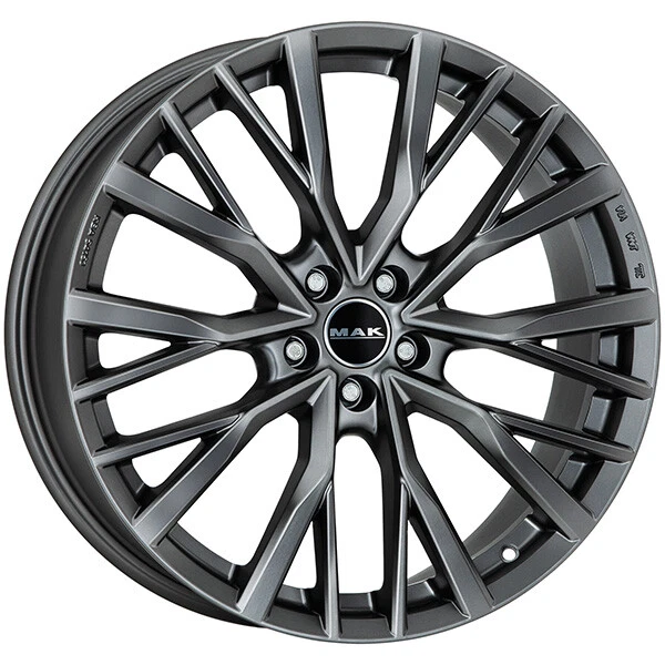 ALLOY WHEEL MAK Kent For Jaguar EPace 9X22 5X108 MTitan Bkd 716.02