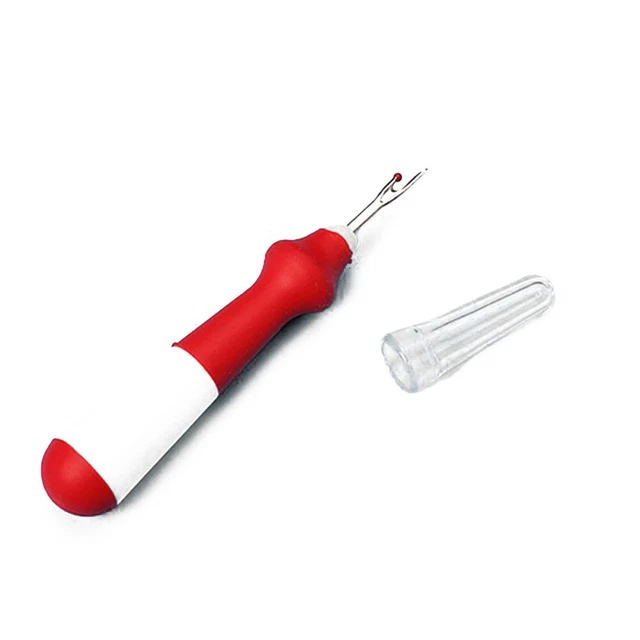 Transparent Protective Cover Seam Ripper Safe and Efficient Thread Cutter