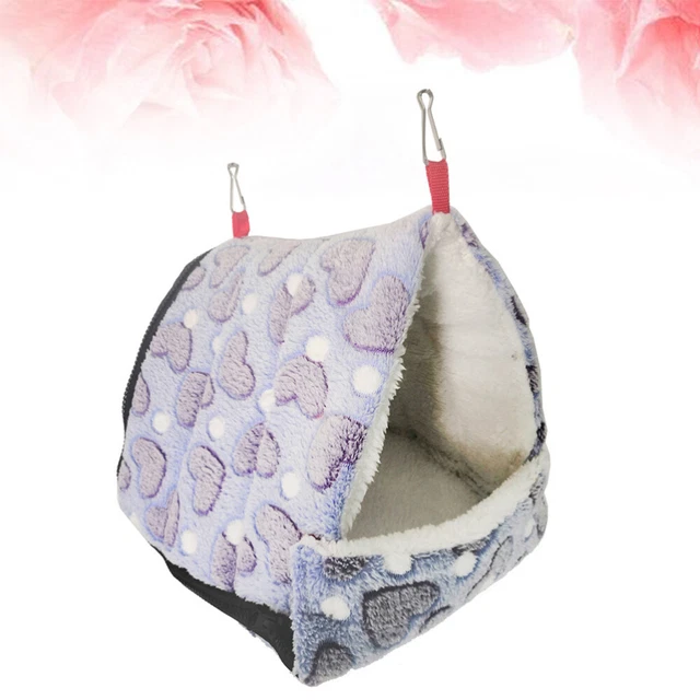1pc Pet Bett Kreative Hedgehog Herz Hängematte Winter Warme Bett Pet Liefert