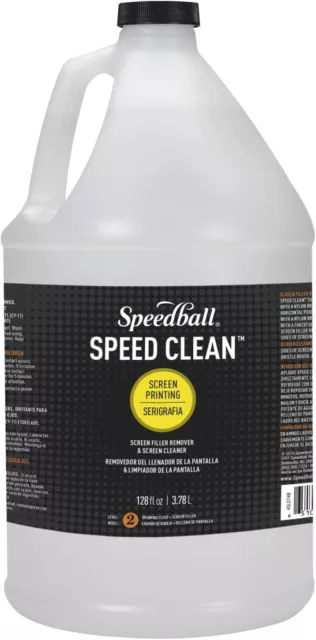 Speedball Speed Clean for Screen Printing 3.78 Litre (128oz)