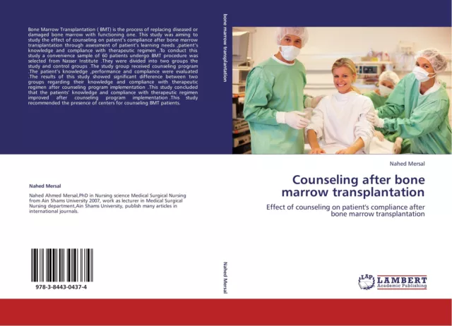Counseling after bone marrow transplantation Nahed Mersal Taschenbuch Paperback