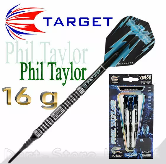 200241 Phil Taylor Target Freccette Morbide " Power 8 Zero ", 16 G