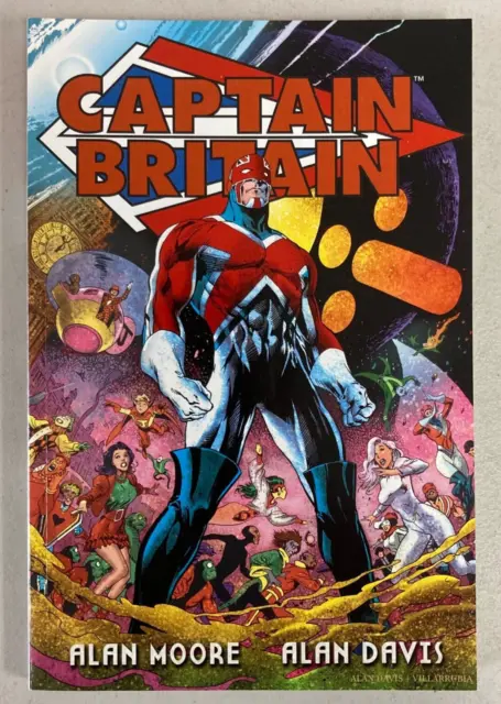 Captain Britain by Alan Moore & Alan Davis TPB VFNM 1st Print Marvel Comics 2002