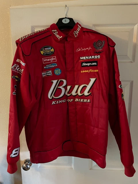 CHASE AUTHENTICS NASCAR Dale Earnhardt Jr Budweiser Jacket L