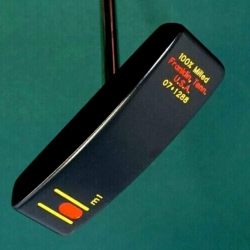 Black Cerakote Seemore M1 07.1288 100% Milled Putter Steel Shaft 87cm Length