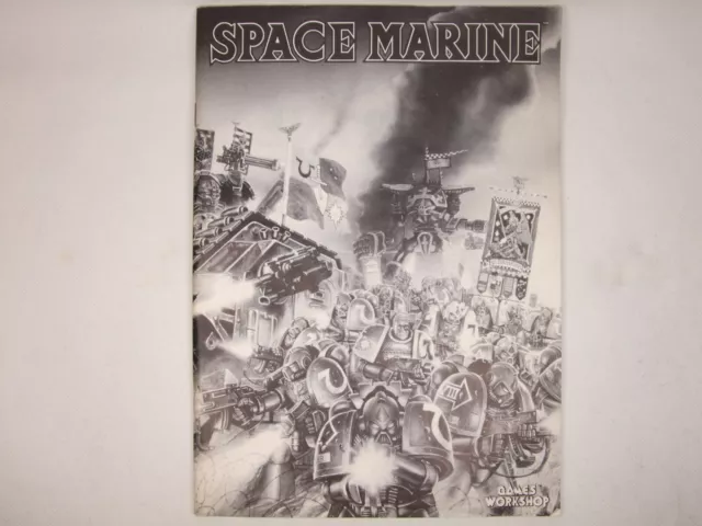 Epic Space Marine Rulebook 2nd Edition Games Workshop GW Warhammer 40,000 40k