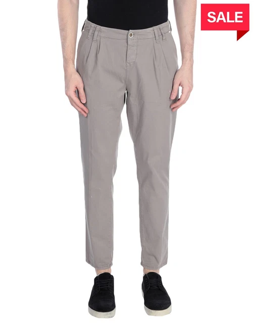 RRP €115 MET JEANS Chino Style Trousers W29 Loose Fit Made in Italy