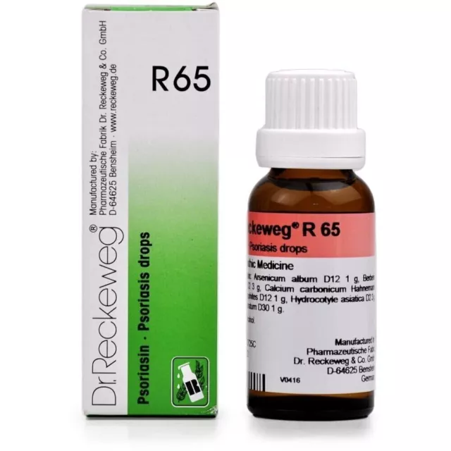 Dr Reckeweg R65 Gouttes Paquet de 22 ml Fabriqué en Allemagne Gouttes...