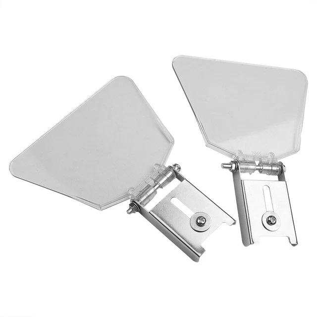 FUTUREORYY - Lot De 2 Protections Transparentes Pour Meuleuse D'établi - Pare-poussière Facile à Installer Pour Plus De Sécurité - 5