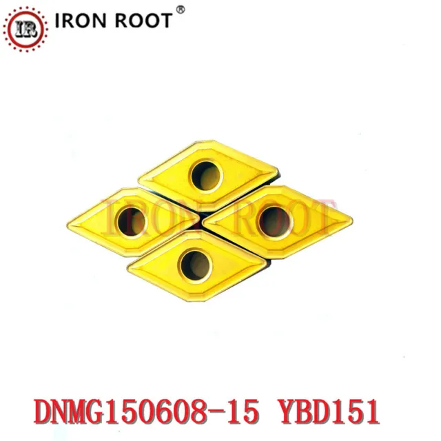 Genuine 50P DNMG150608-15 YBD151 CNC Turning Tool Carbide Inserts For Cast Iron
