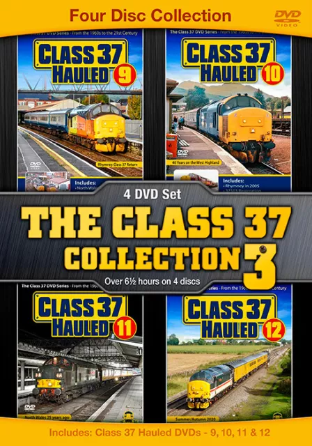 The Class 37 Collection No.3  (4 disc set)