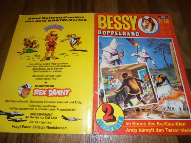 BESSY D.band 78 -- 139+147 / im BANNE des KU-KLUX-KLAN+ANDY KÄMPFT TERROR NIEDER