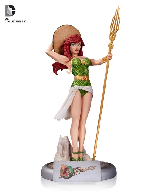 Estatua Mera - Dc Comics Bombshells - Estatuilla Pin-Up Estilo - en Stock