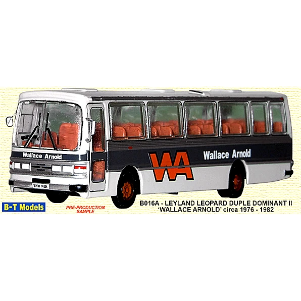 BASETOYS (BT MODELS) Ref.no.b016A Leyland Leopard Duple Body
