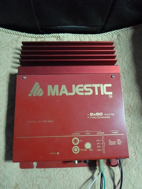 DS18 CANDY-X5B 2000 Watts Max Gamme Complète 5 Canaux Amplificateur De Classe D Avec Le Contrôleur De Niveau Du Subwoofer à Distance Noir - Foto 13