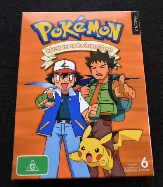 ENGLISH DUBBED POKEMON Season 6-10 (Vol.1-242Eps) DVD USA Version All  Region